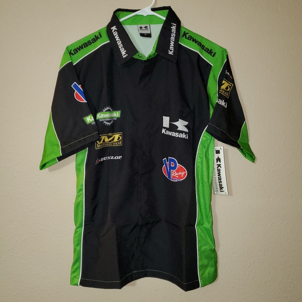 NWT Kawasaki race shirt